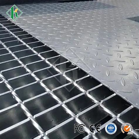 Kaiheng Plain Type Galvanized Steel Grating Suppliers M Steel Grating