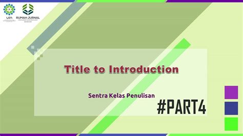 Pendahuluan Bagian Paling Menantang Title To Introduction Part4