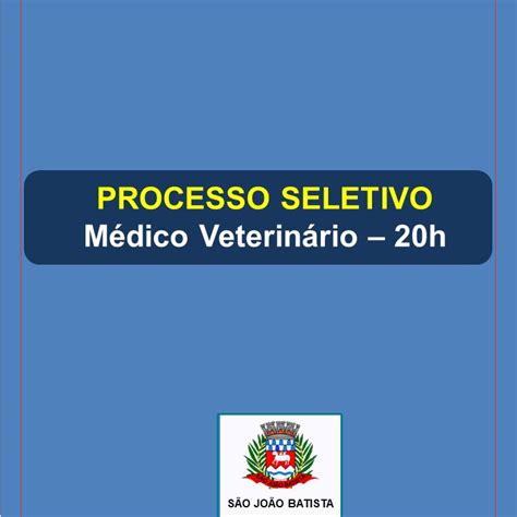 Prefeitura de SJB abre processo seletivo para formação de cadastro