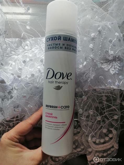 Отзыв о Сухой шампунь Dove Refresh+Care Invigorating Dry Shampoo ...