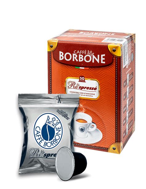 Capsule Respresso Compatibili Nespresso Caff Borbone Miscela Nera