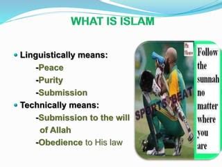 Islam A Complete Code Of Life PPT