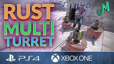 Easy Multi Electric Turret Setup 🛢 Rust Console 🎮 Ps4 Xbox Youtube