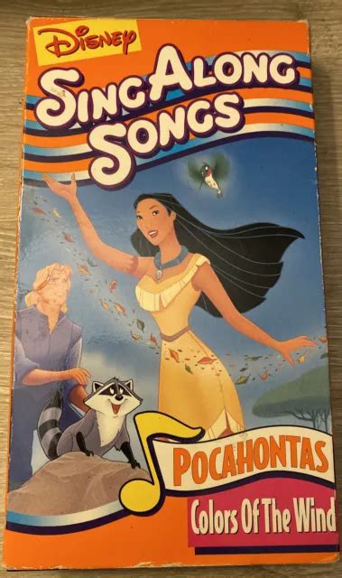 Disney Singt Mit Songs Pocahontas Farben Des Windes Vhs Eur