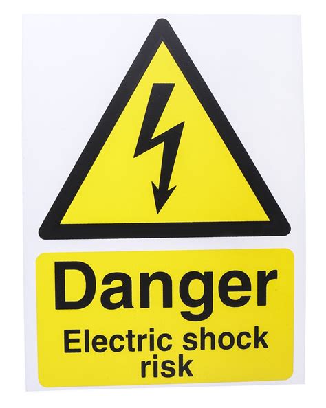 electrical hazard warning sign english rs components vietnam