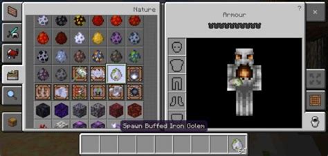 Mod Buffed Iron Golem For Minecraft Pe