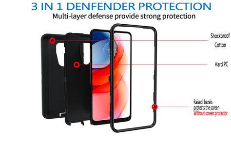 Anloes Defender Case For Moto G Play Motorola G Play Phone