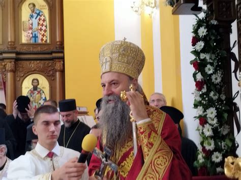Serbian Patriarch Porfirije begins a three-day Visit to Foca - Sarajevo ...