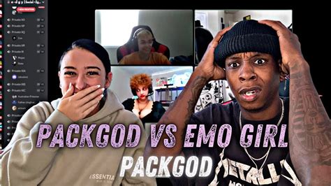 Packgod Vs Emo Egirl Reaction Youtube