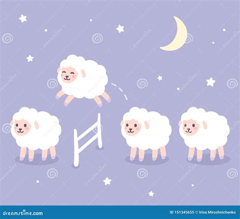 Sheep Jumping Fence Cartoon Vector | CartoonDealer.com #24639443