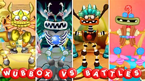 Wubboxes 🆚 New Compilation Fan Wubbox🎵 Songs My Singing Monsterskorobasych Youtube