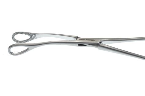 Ballenger Sponge Forceps Inch Curved Serrated Loop Jaws Wrangler