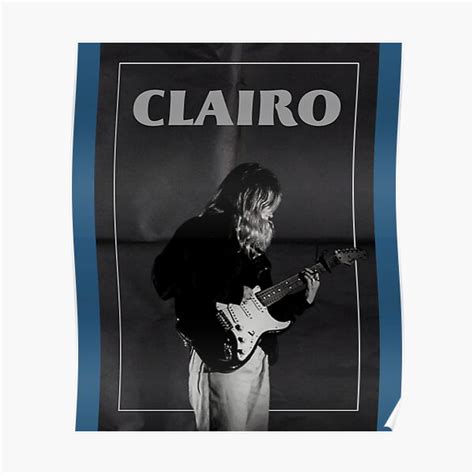 "Clairo guitar " Poster for Sale by BaronganZoness | Redbubble