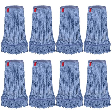 Kleen Handler 1 25 In Loop End Commercial String Mop Blended Mop Head Replacement Refill 24 Oz