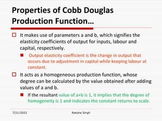 CObb Douglas 1 Ppt