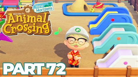 Designing A Playground Animal Crossing New Horizons Part 72 Day