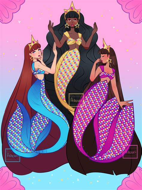 Jewel Hair Mermaid Barbie Mermay2023 By Ashourii On Deviantart