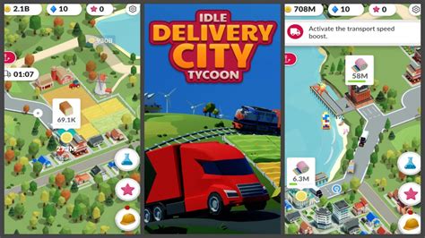 Idle Delivery City Tycoon Early Access Gameplay Idle Android Fragments 1 Youtube