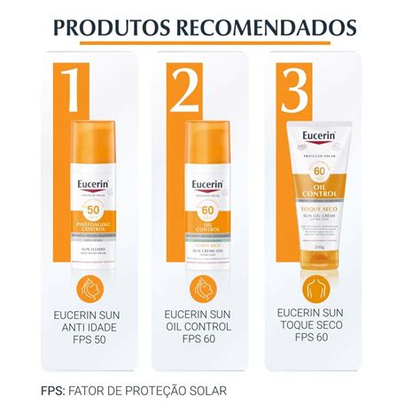 Eucerin Sun Pigment Control FPS 60 Protetor Solar Facial 50ml 50ml