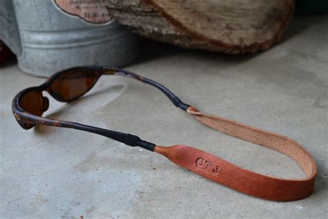 Horween Leather Sunglasses Strap Roughewn