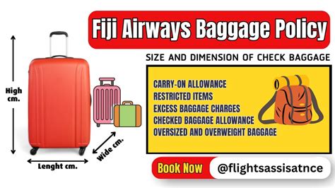 Fiji Airways Baggage Policy Baggage Allowance Flights Assistance