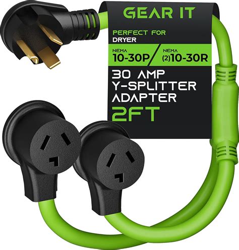 Amazon Gearit Prong Dryer Y Splitter Nema P To