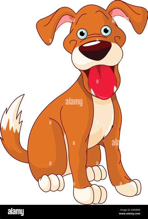 Smiling Dog Clip Art