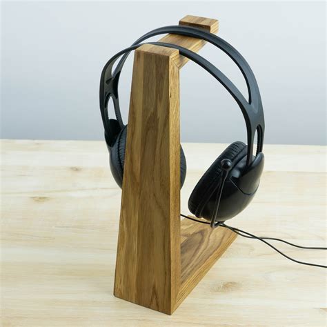 Wooden Headphone Stand The Best T For Gamers Etsy