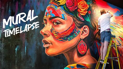 Mural Painting Timelapse Youtube