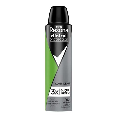 Rexona Men Clinical Protection Erkek Sprey Deodorant Confidence Saat