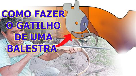 COMO FAZER O GATILHO DE UMA BALESTRA YouTube