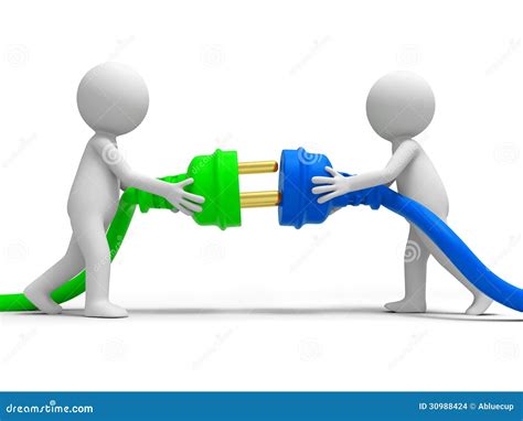 Power Plug Stock Illustration Illustration Of Line Electric 30988424