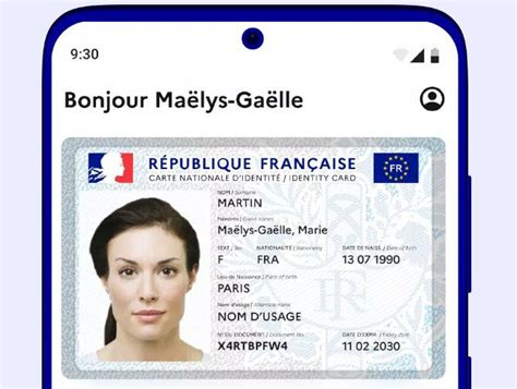 France Identit L Identit Num Rique Certifi E Carte Nationale D