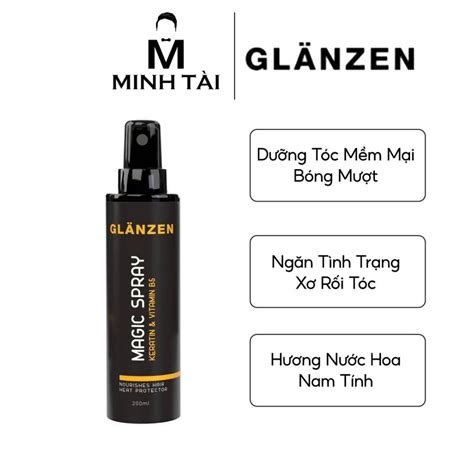 Xịt Dưỡng Tóc Glanzen Magic Spray 200ml Shopee Việt Nam