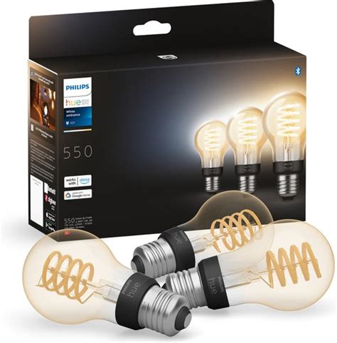 Philips Hue Filament Standaardlamp A60 Warm Tot Koelwit Licht 3