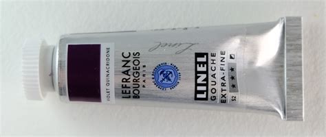 LINEL Extra Fine Gouache Lefranc Bourgeois Artist Pigments