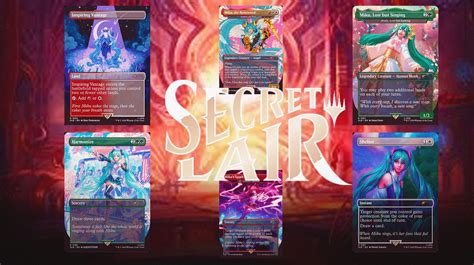 Mtg New Hatsune Miku Secret Lair Drop