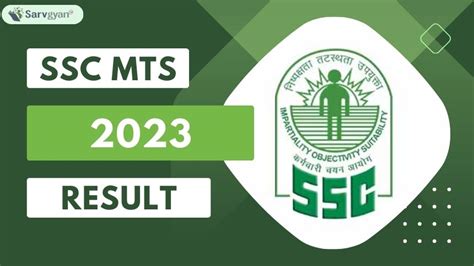 Ssc Mts 2023 Result Declared Official Pdf Here Sarvgyan News