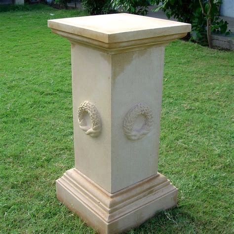 Stone Garden Pedestals