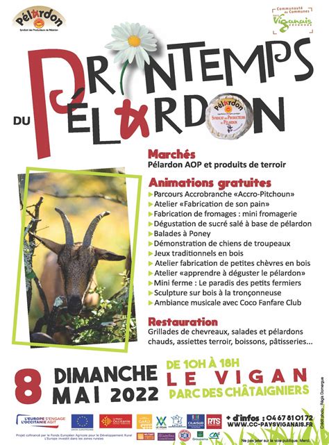 Programme Du Printemps Du P Lardon Dimanche Mai Fromage Aop