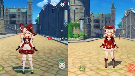 Klee Skin Comparison Youtube