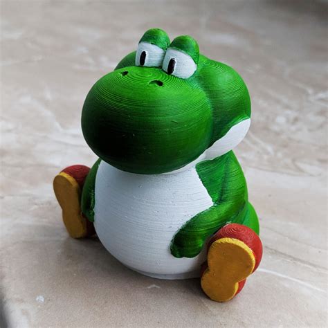 7 Inspired For Fat Yoshi 3d Model
