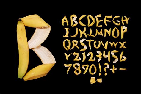 Banana Font On Behance