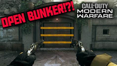 Trench Bunker Easter Egg Tutorial Call Of Duty Modern Warfare YouTube