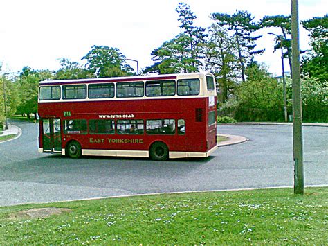 East Yorkshire Motor Services Olympian Pictured Passing The University