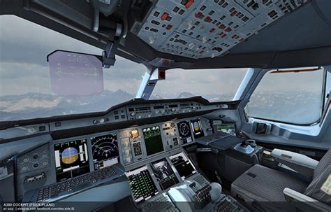 Airbus A380 cockpit :: Behance