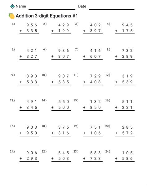 Papi Tratar Con Hacer La Cama Ejercicios De Suma Y Resta Multiplicacion