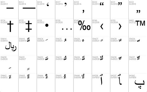 Arabic Transparent Windows Font Free For Personal