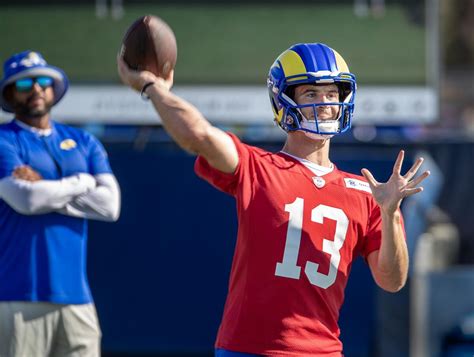 Rams Rookie Qb Stetson Bennett On Non Football Injury List Los