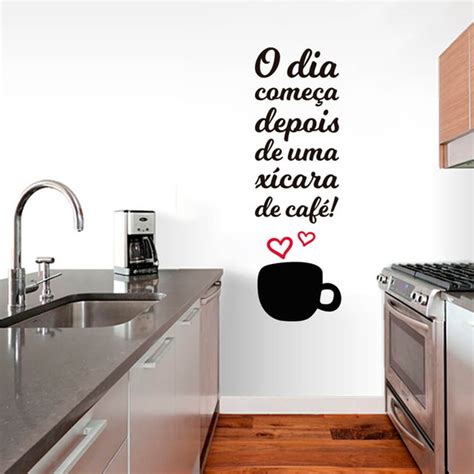 Adesivo de Parede Decoração Frase o Dia Começa 90x40cm Elo7